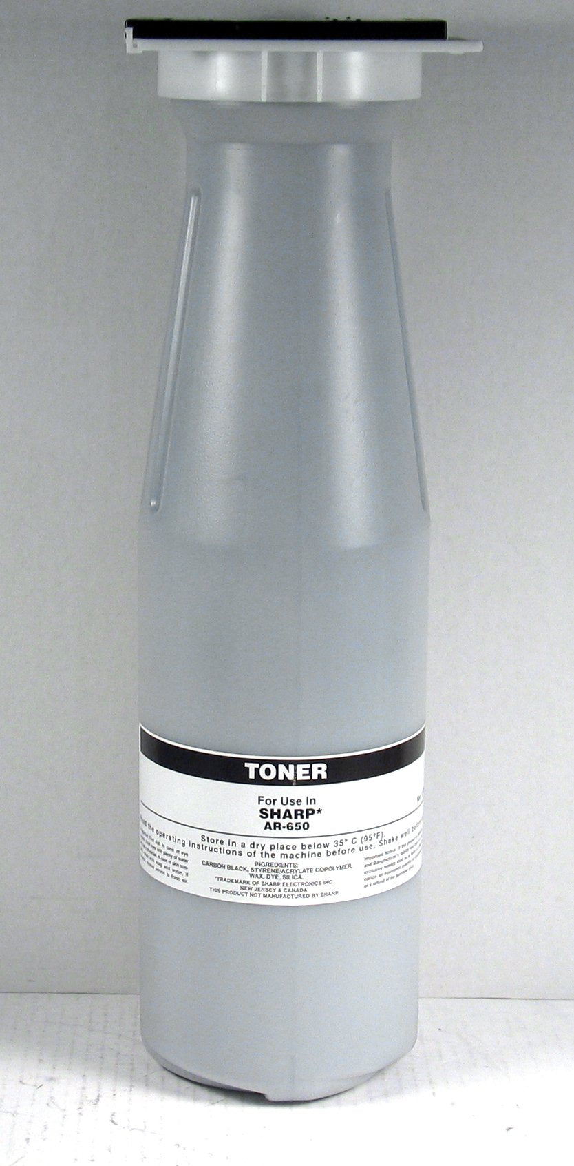 SHARP BR AR-650 1-SD YLD BLACK TONER, 60k yield