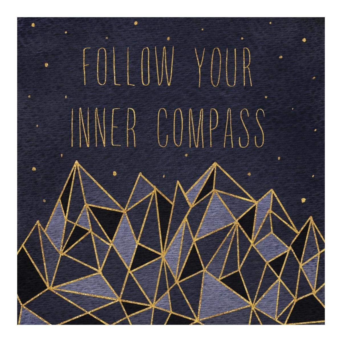 Written in the Stars III -Paper Art-20x20”