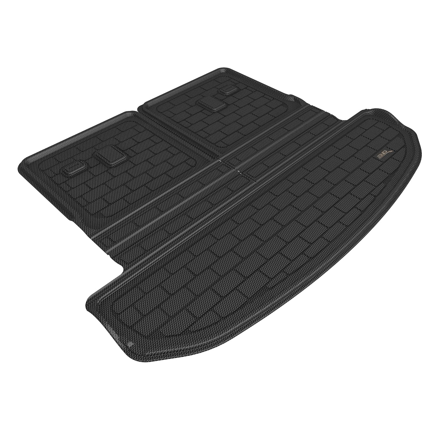 3D MAXpider Compatible with KIA SORENTO 2021-2026 KAGU BLACK FOLDABLE CARGO
