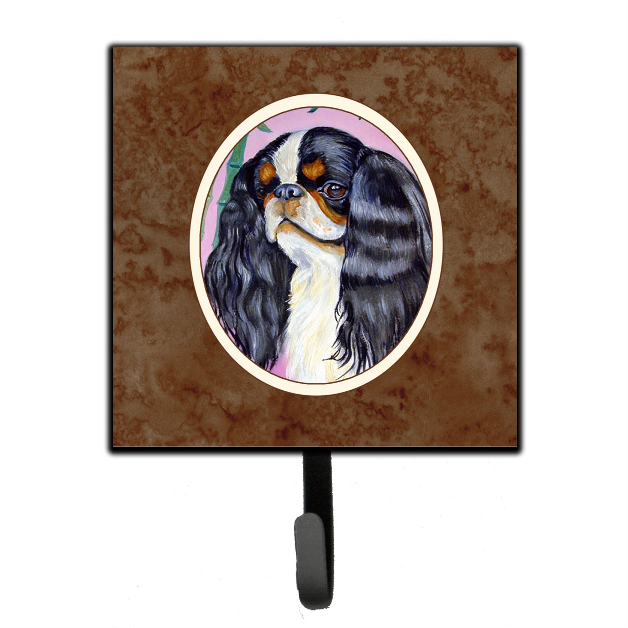 Caroline'S Treasures English Toy Spaniel Leash Or Key Holder 7170Sh4, Small, Multicolor