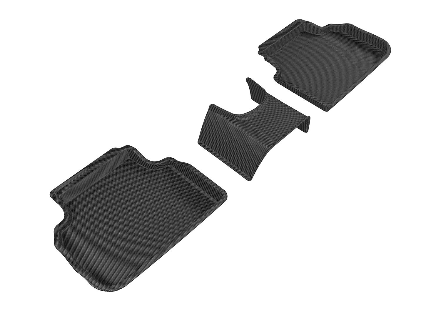 3D MAXpider MINI CLUBMAN 2016-2022 KAGU BLACK R2 (3 PCS)