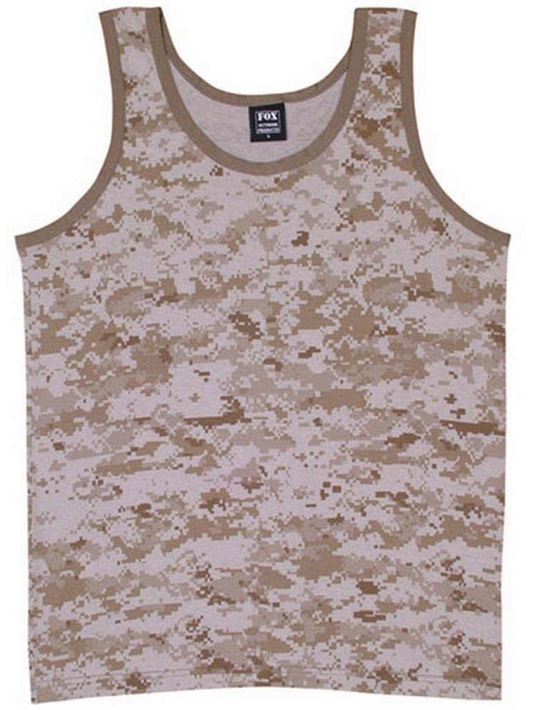Mens Tank Top Tiger Stripe XL