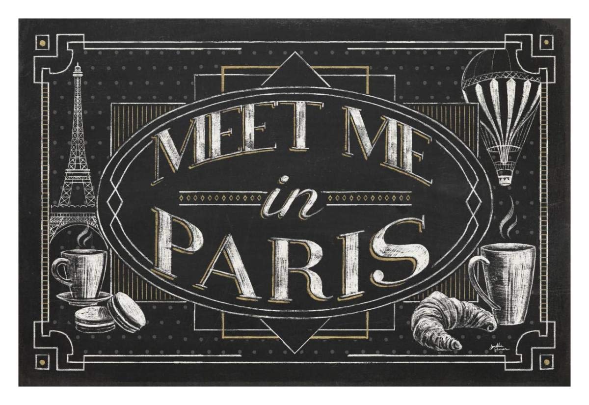 Vive Paris IV -Paper Art-32x22”
