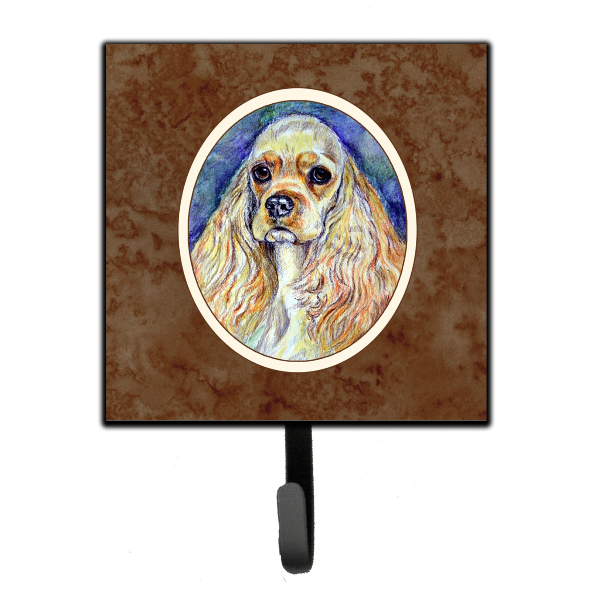 Caroline'S Treasures Buff Cocker Spaniel Leash Or Key Holder 7178Sh4, Small, Multicolor