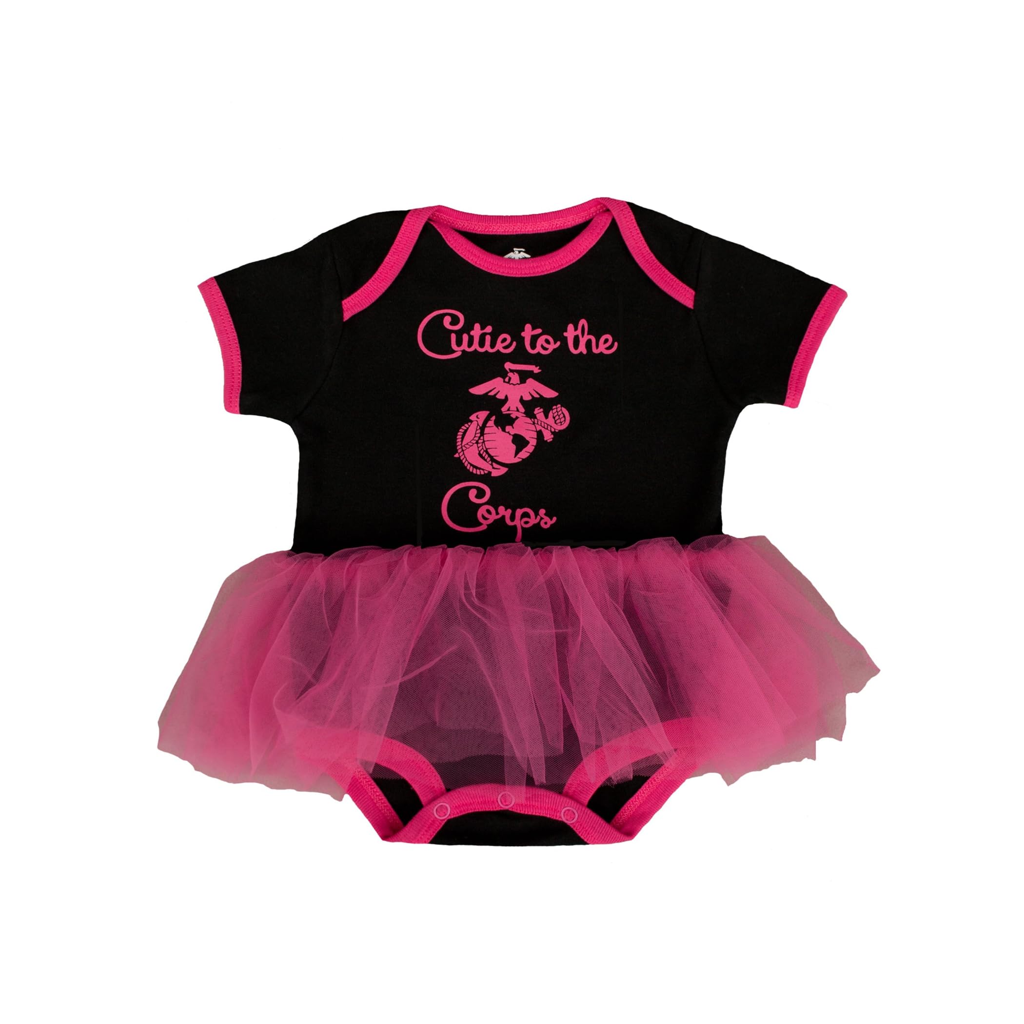 Marine Cutie to the Corps Tutu Baby Bodysuit