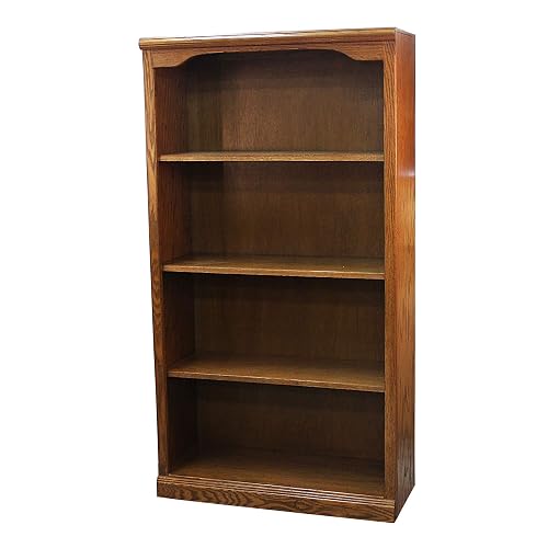 Oak 60 Open Bookcase in Light