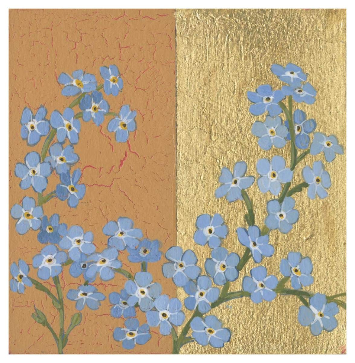 Forget Me Not -Paper Art-42x42”