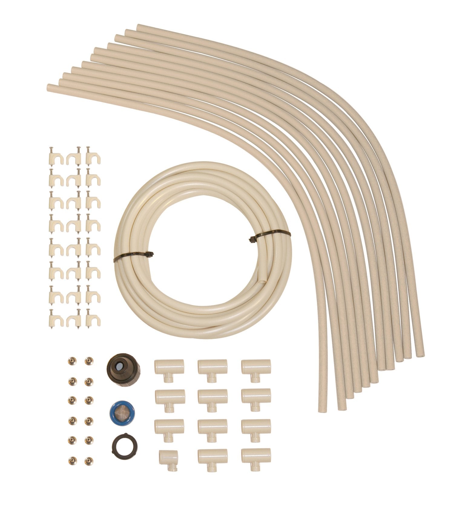 3/8 Cooling Kith with 12 Nozzles (18-ft hose with 11″ 2-ft segments)