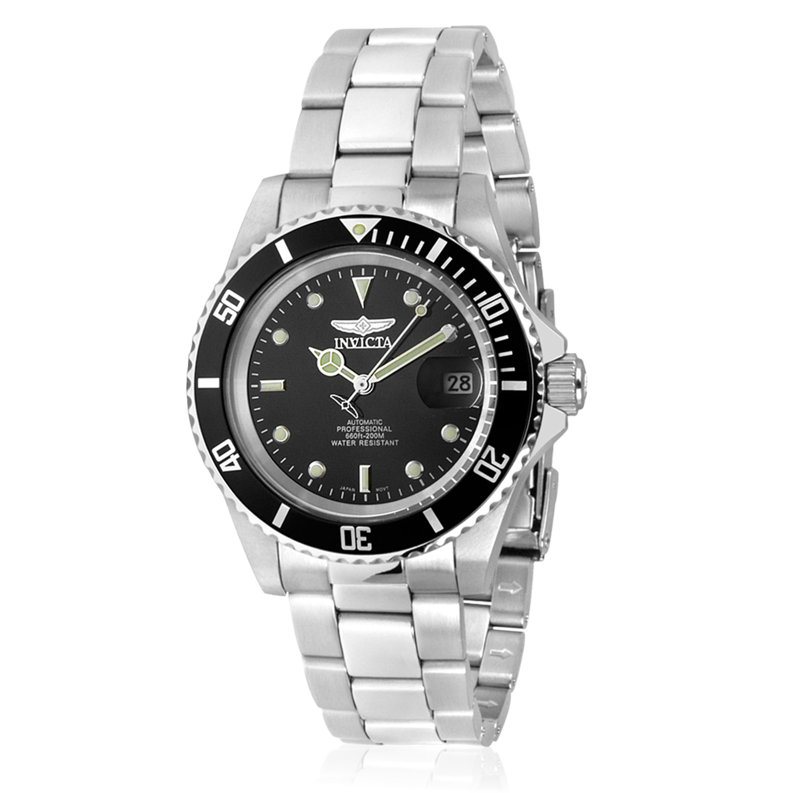 Invicta Mens 8926OB Pro Diver Automatic 3 Hand Black Dial Watch