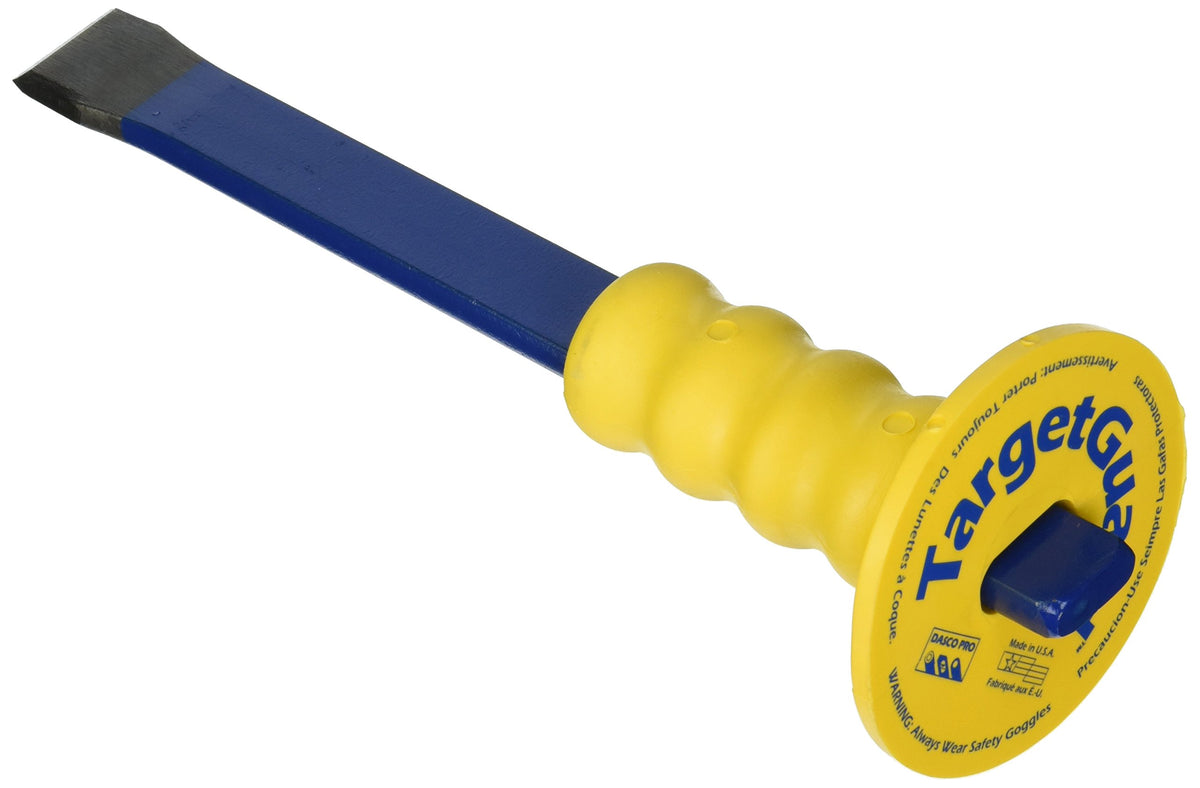 Dasco Pro G337 Flat Utility Chisel With Targetguard 1-14-Inch