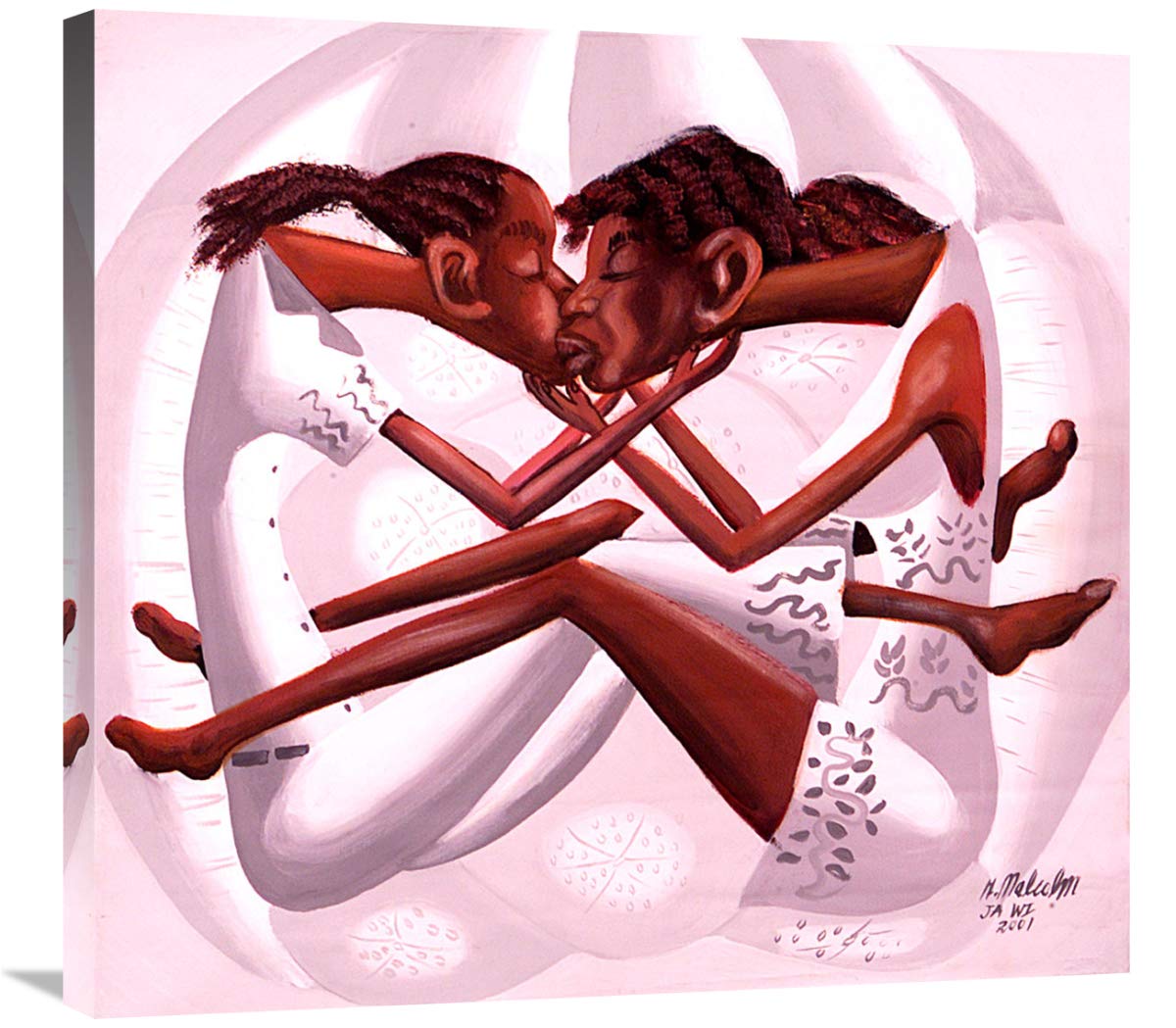 Lovers-Canvas Art-30x27.9”