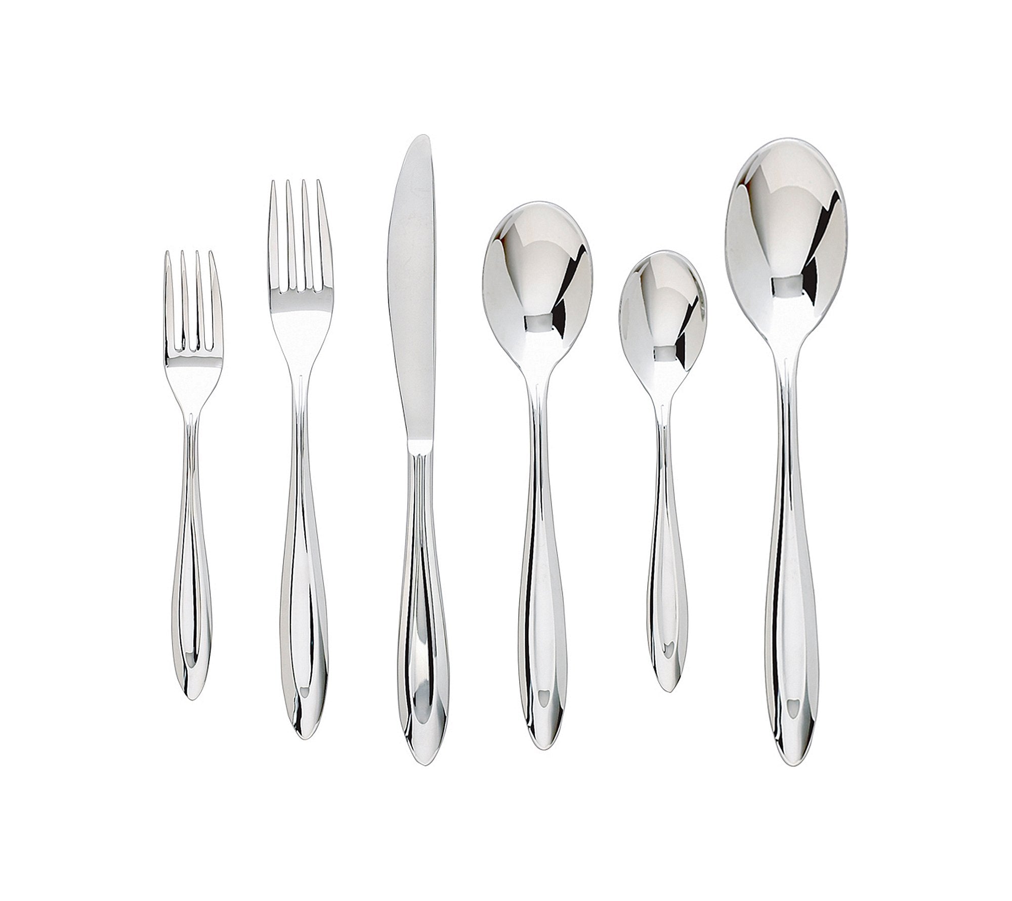 Fontur Platinum Mirror Finish, Platinum Insert 42pc Set
