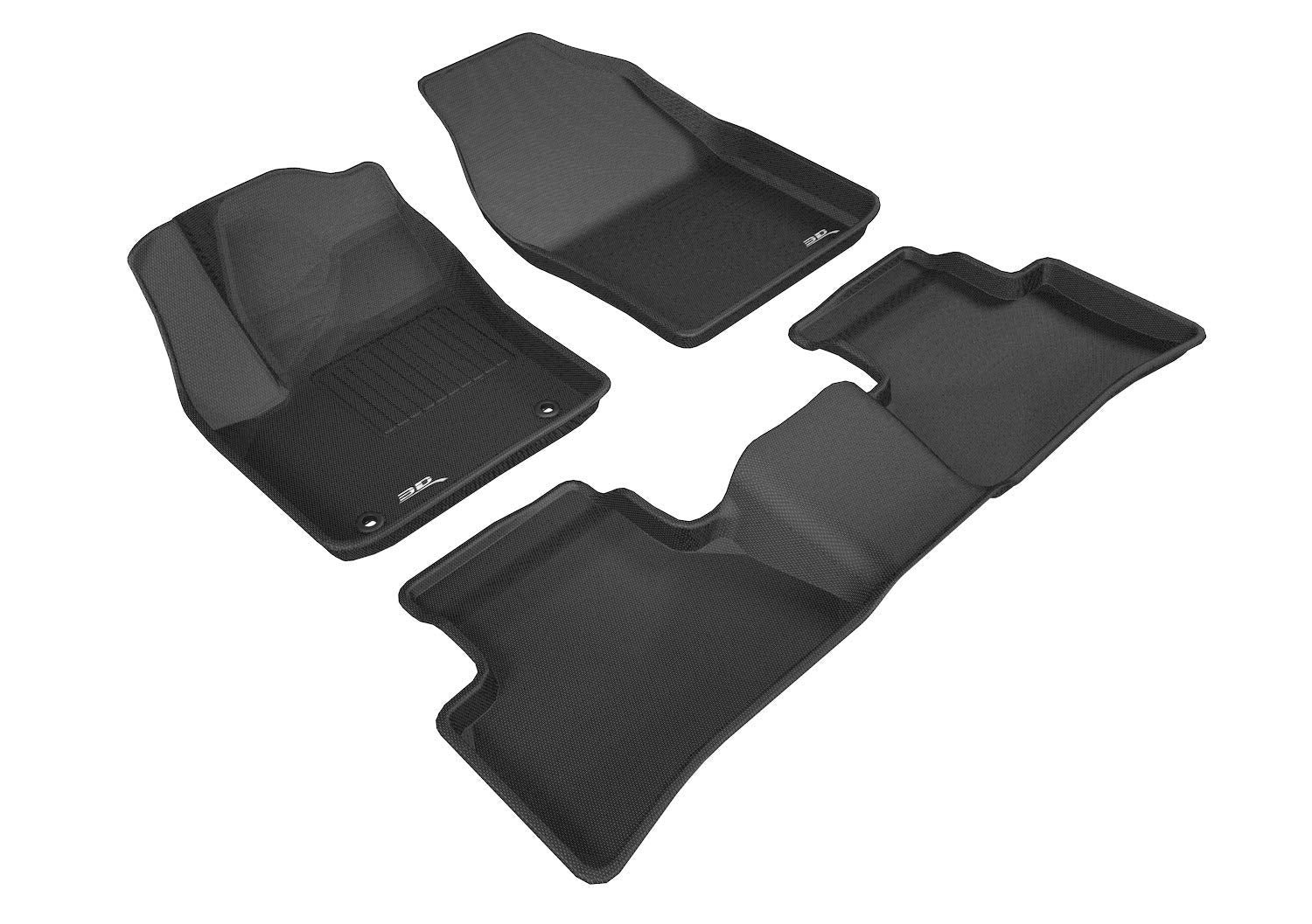 3D MAXpider TOYOTA C-HR 2018-2021 KAGU BLACK R1 R2