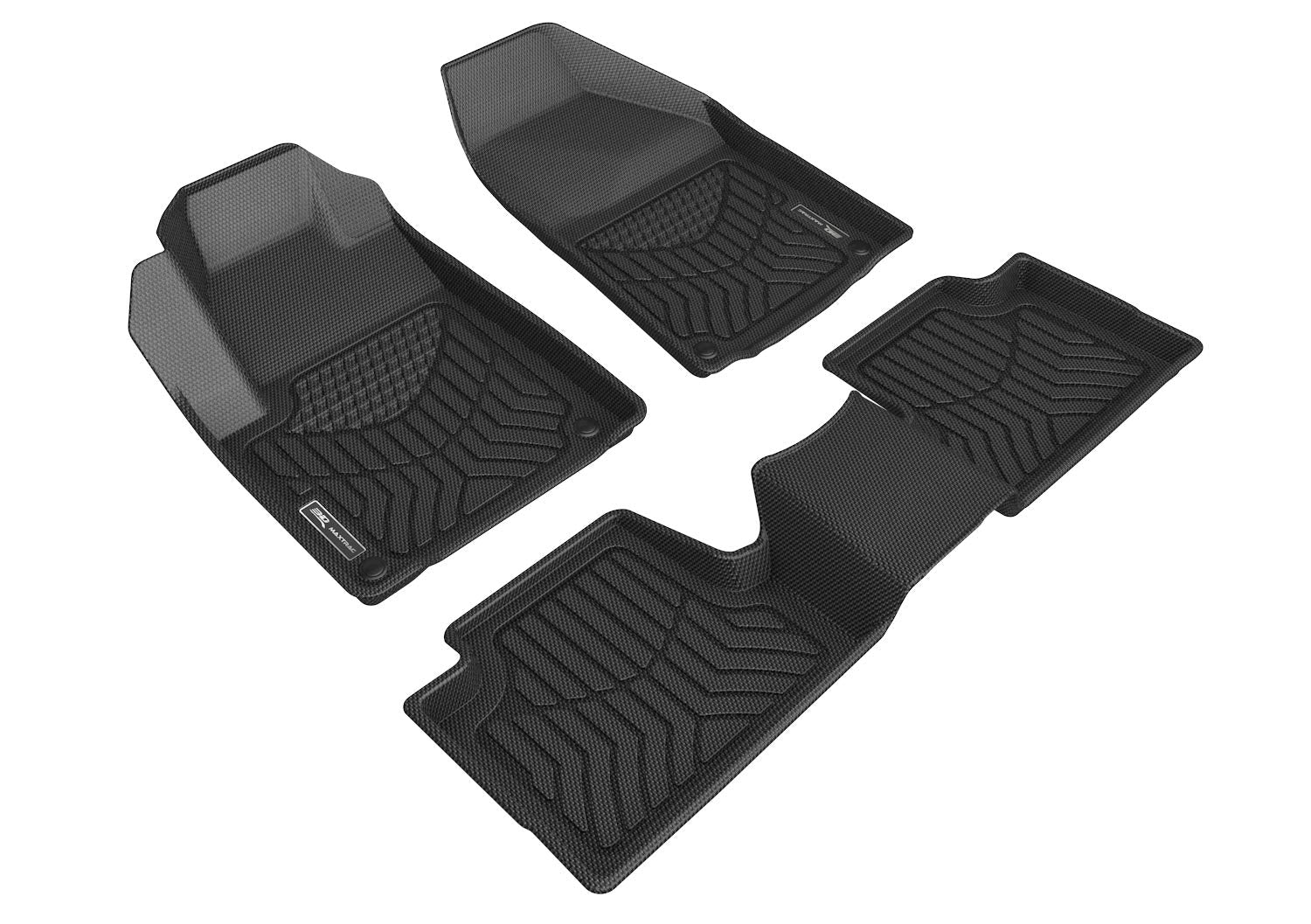 3D MAXpider JEEP CHEROKEE 2015-2021 MAXTRAC BLACK R1 R2