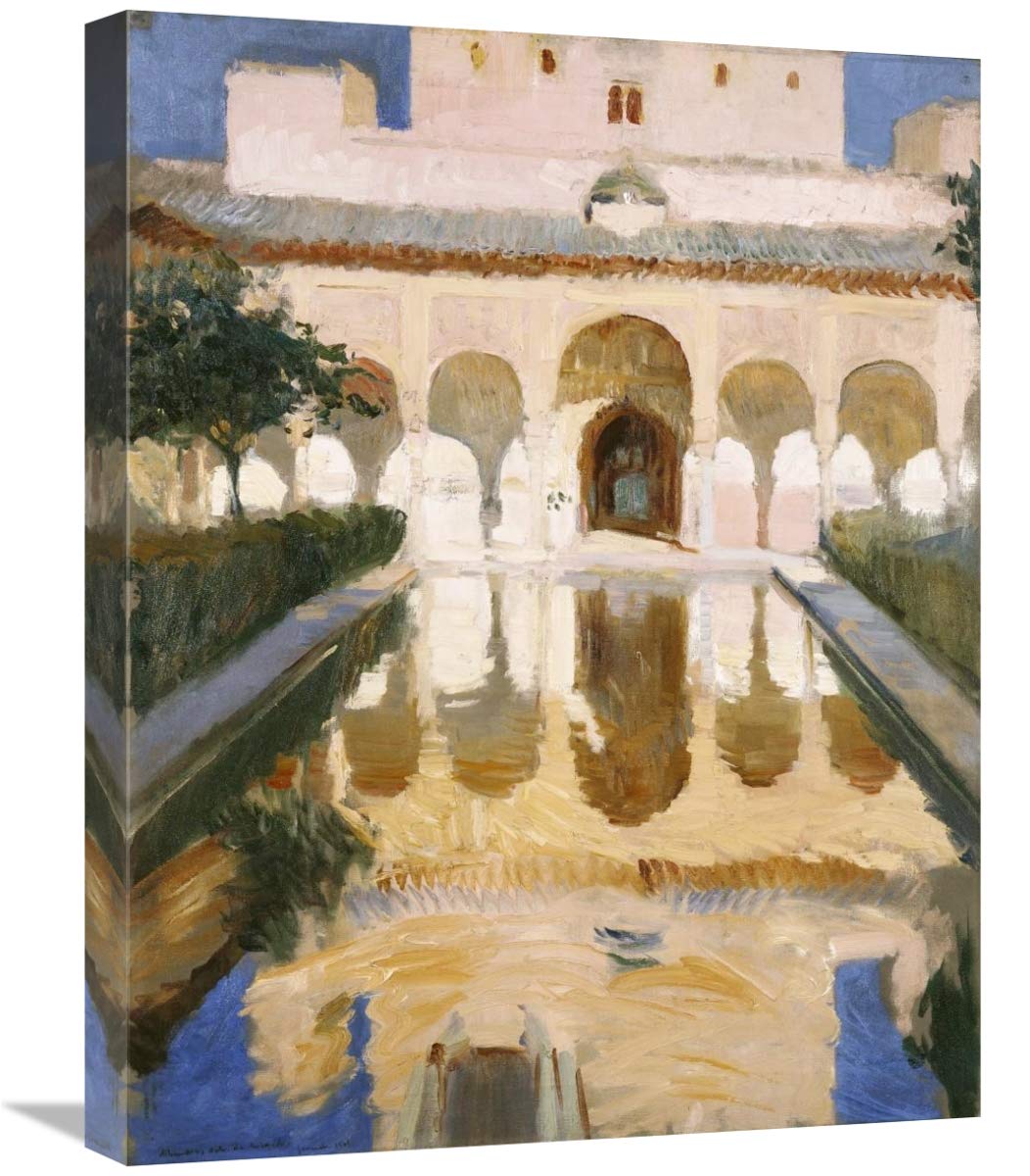 Hall of the Ambassadors, Alhambra, Granada-Canvas Art-18x24”