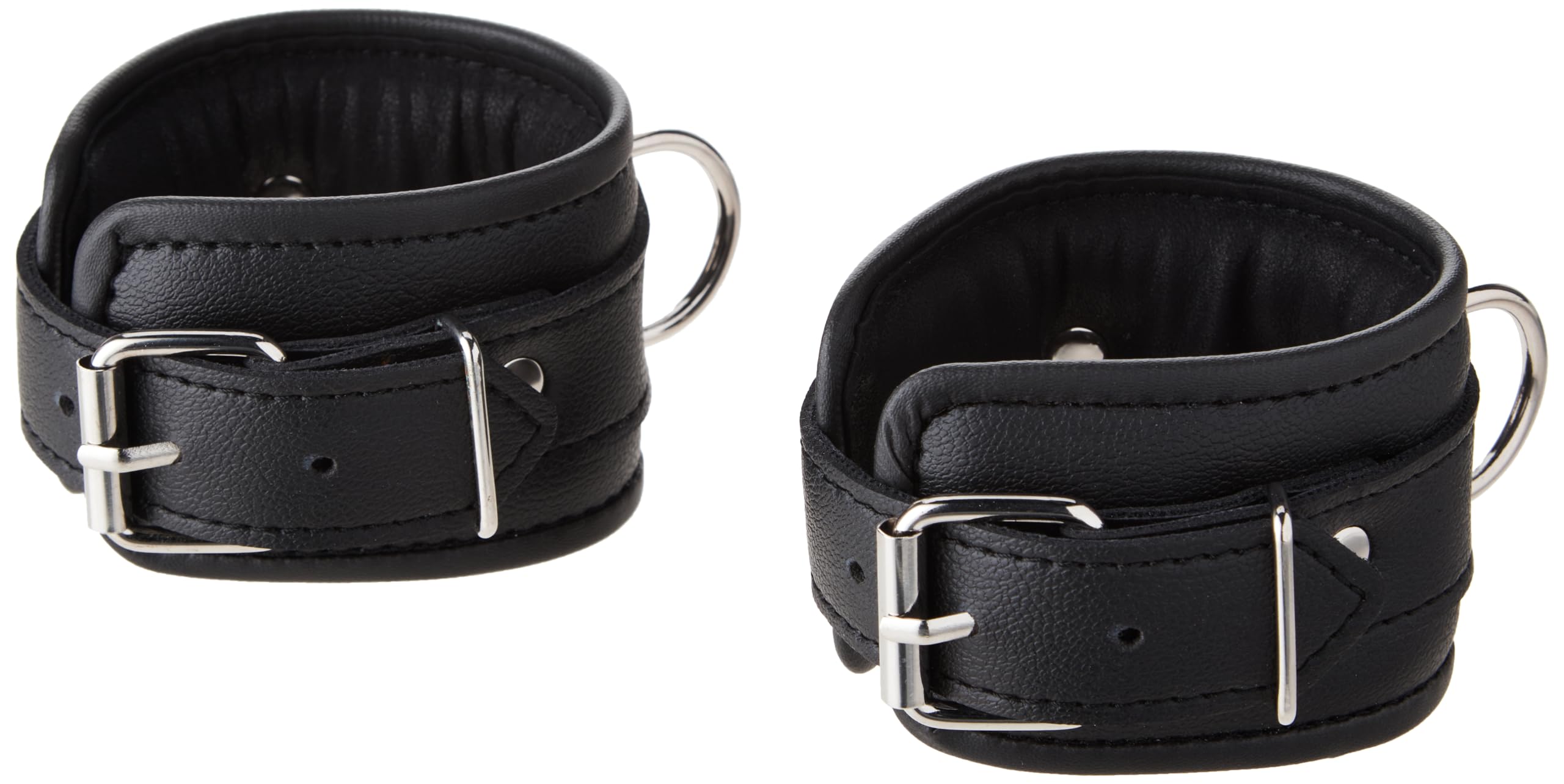 Strap Linked Bondage Cuffs - Wrist
