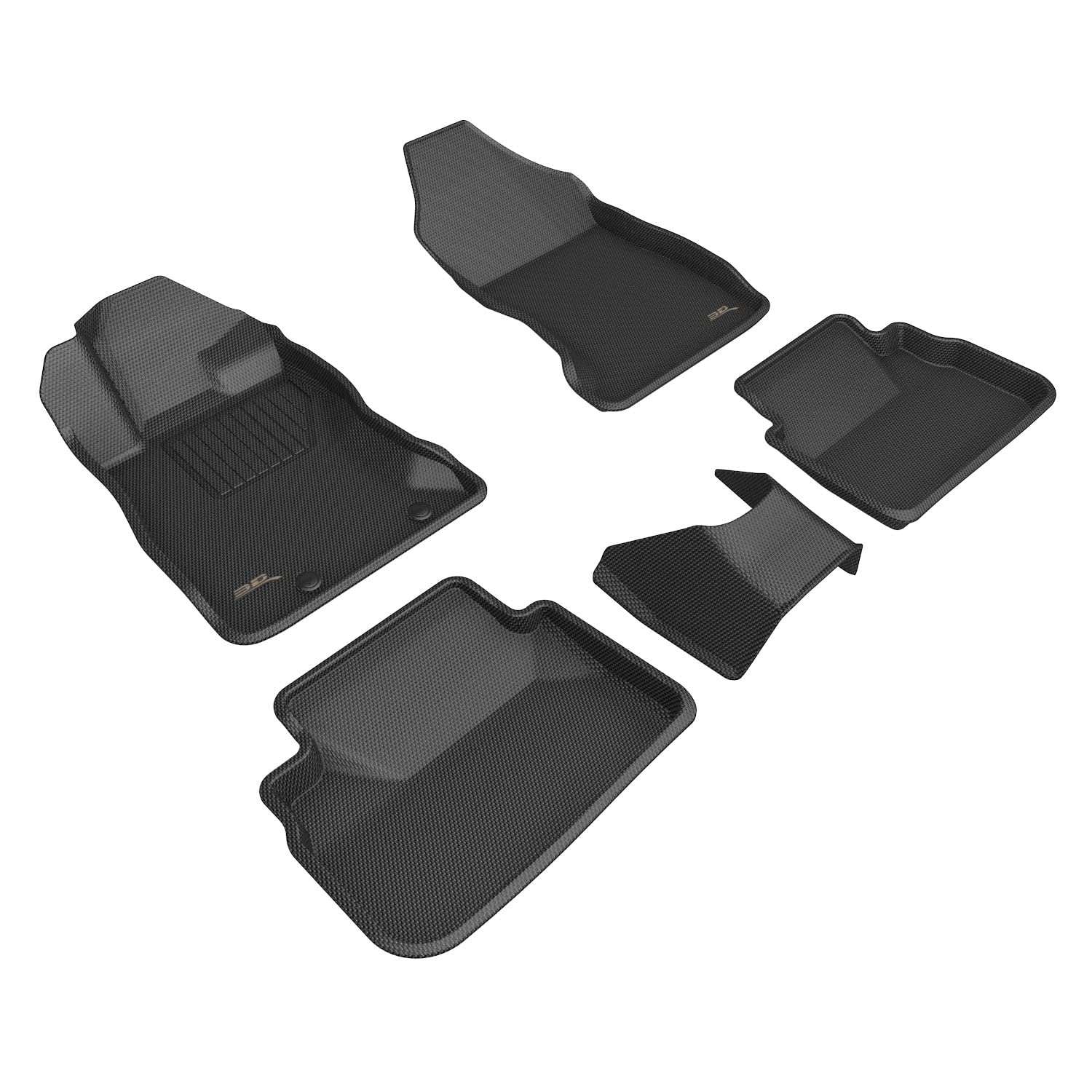 3D MAXpider Compatible with SUBARU WRX 2022-2025 KAGU BLACK R1 R2