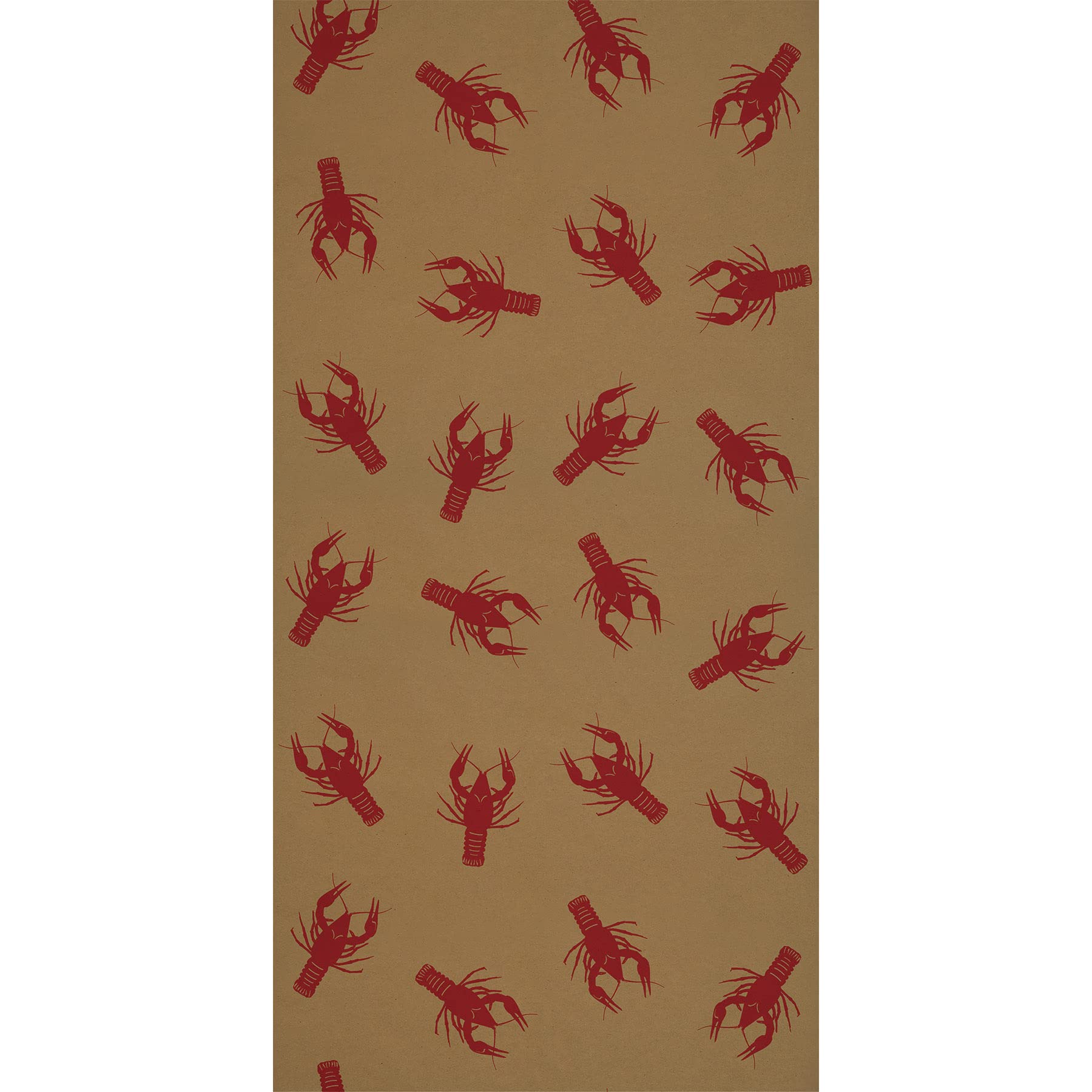 Casafoyer Crawfish Kraft Paper Table Roll  Festive Seafood Party Decor ( Pack of 2 )