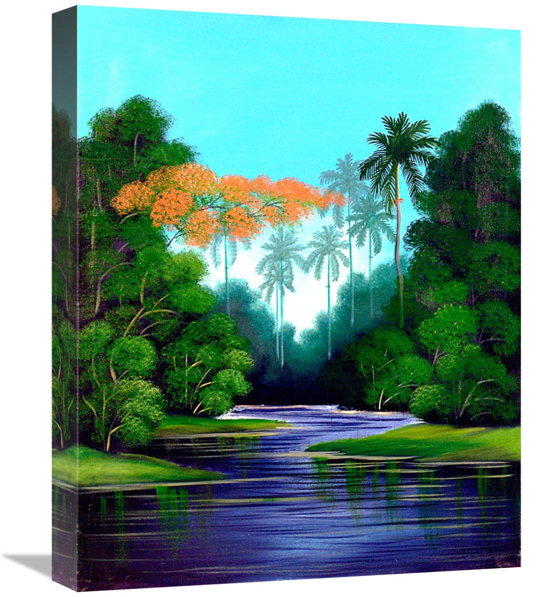 The Lake-Canvas Art-16x20”