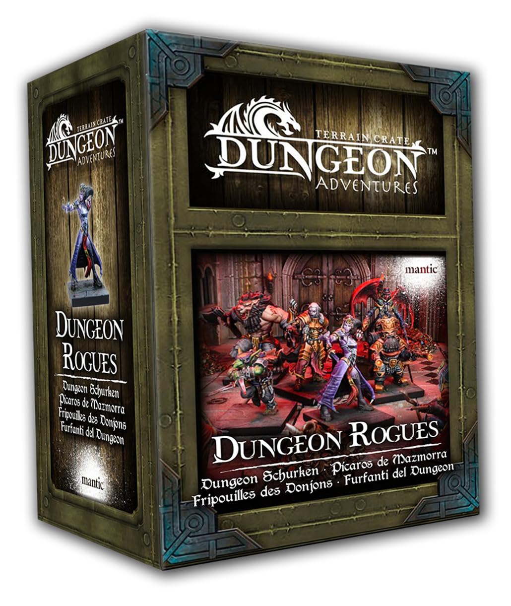 Mantic Entertainment. Terrain Crate Dungeon Adventures Dungeon Rogues. Mgtc222 Unassembled And Unpainted.