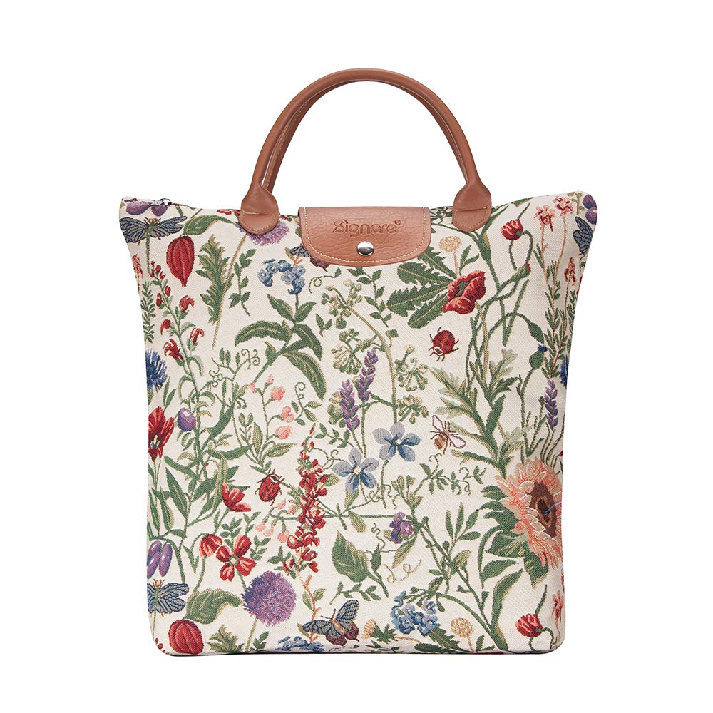 Morning Garden Foldaway Grocery Bag