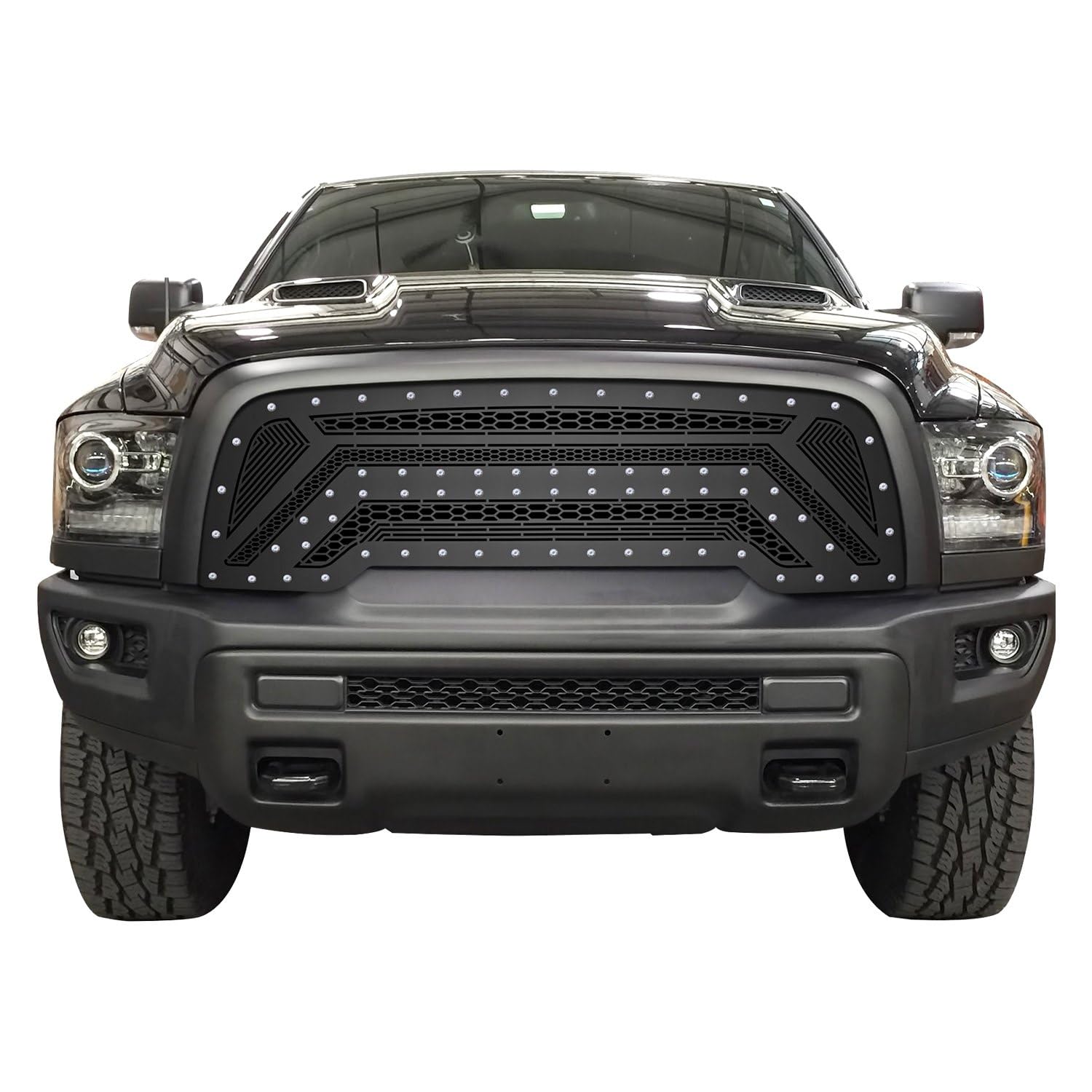 Stainless Steel Main Upper Sheet Grille 2015-2018 Ram 1500
