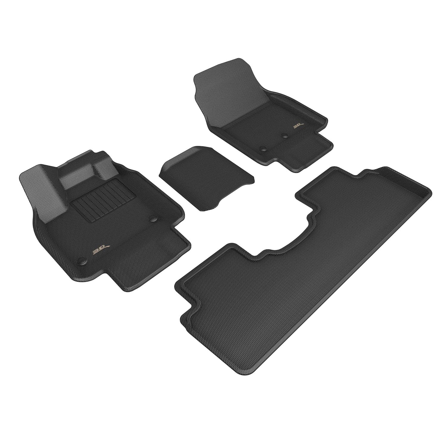3D MAXpider Compatible with NISSAN ARIYA 2023-2026 KAGU BLACK R1 R2