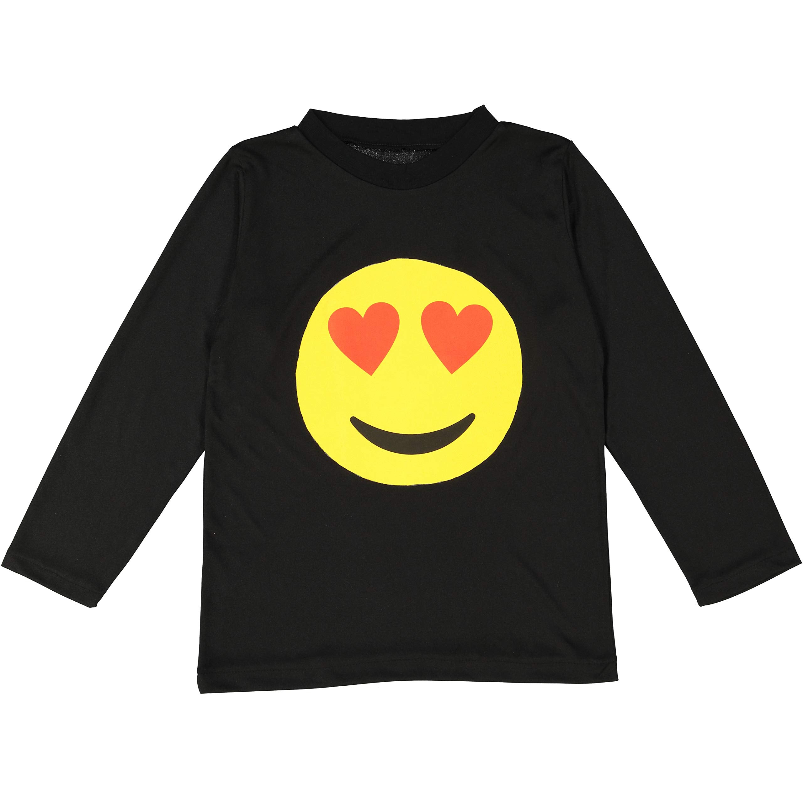 Dress Up America Smiling Hearts Emoji T-Shirt - Adult Small