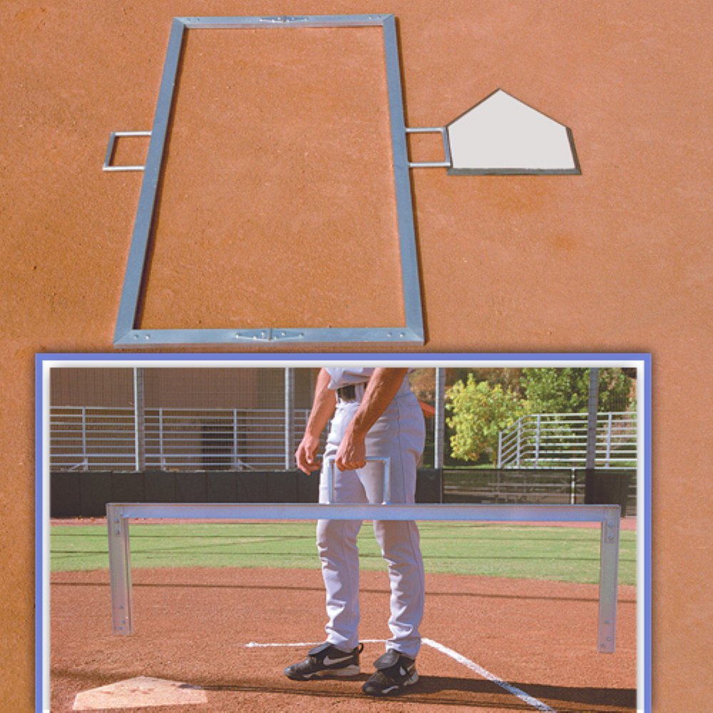 Foldable Batters Box Template- 4 x 6