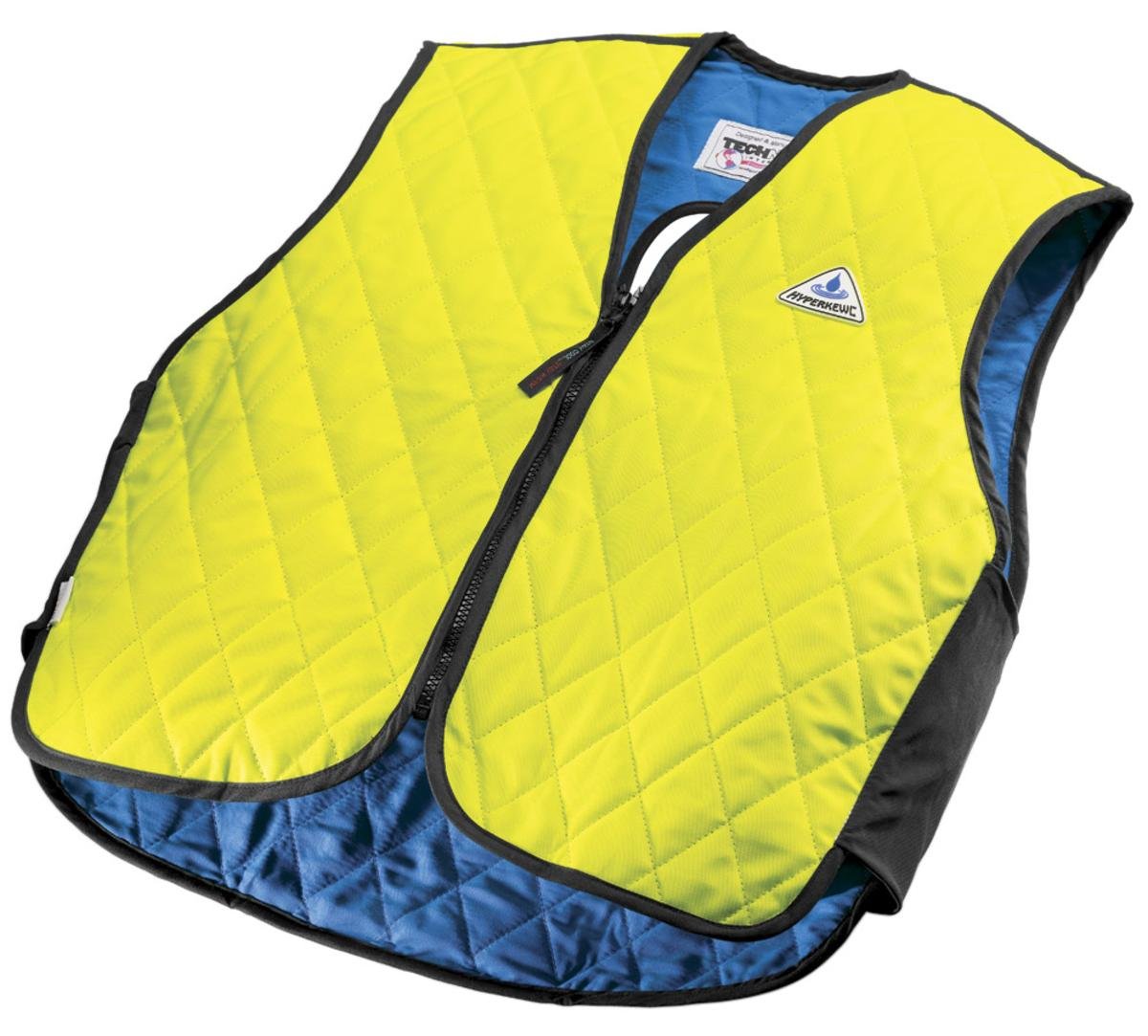 TechNiche Evaporative Cooling HiVis Fall Protection Vest, Powered by HyperKewl