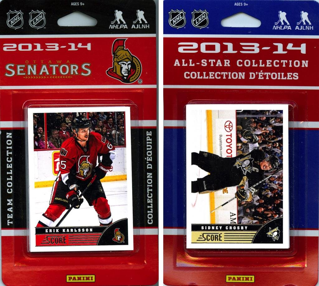 NHL Ottawa Senators Licensed 2013-14 Score Team Set and All-Star Set
