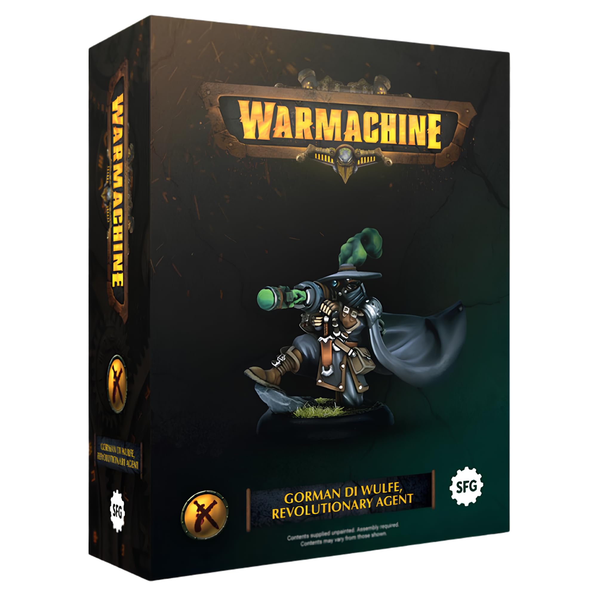 Steamforged Games, Warmachine the Board Game: Gorman di Wolfe - Revolutionary Agent