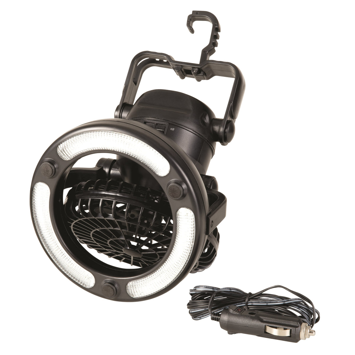 Clam 8429 Led Fan/Light - Large