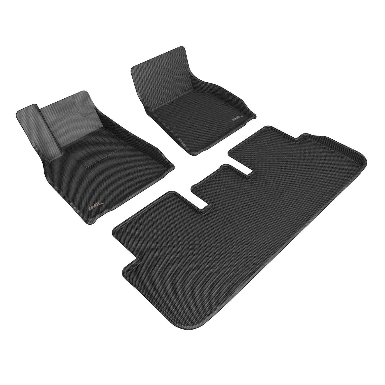 3D MAXpider TESLA MODEL S 2021-2022 KAGU BLACK R1 R2