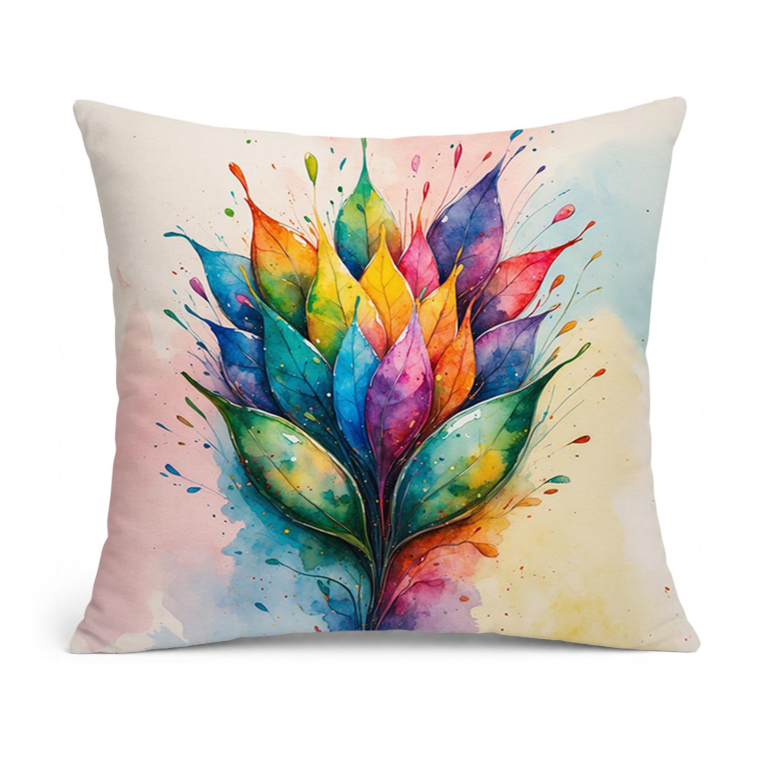 Carolines Treasures Seeds of Equality Pride Throw Pillow Machine Washable, Indoor Outdoor Decorative Pillow for Couch, Bed or Patio, 14Hx14W