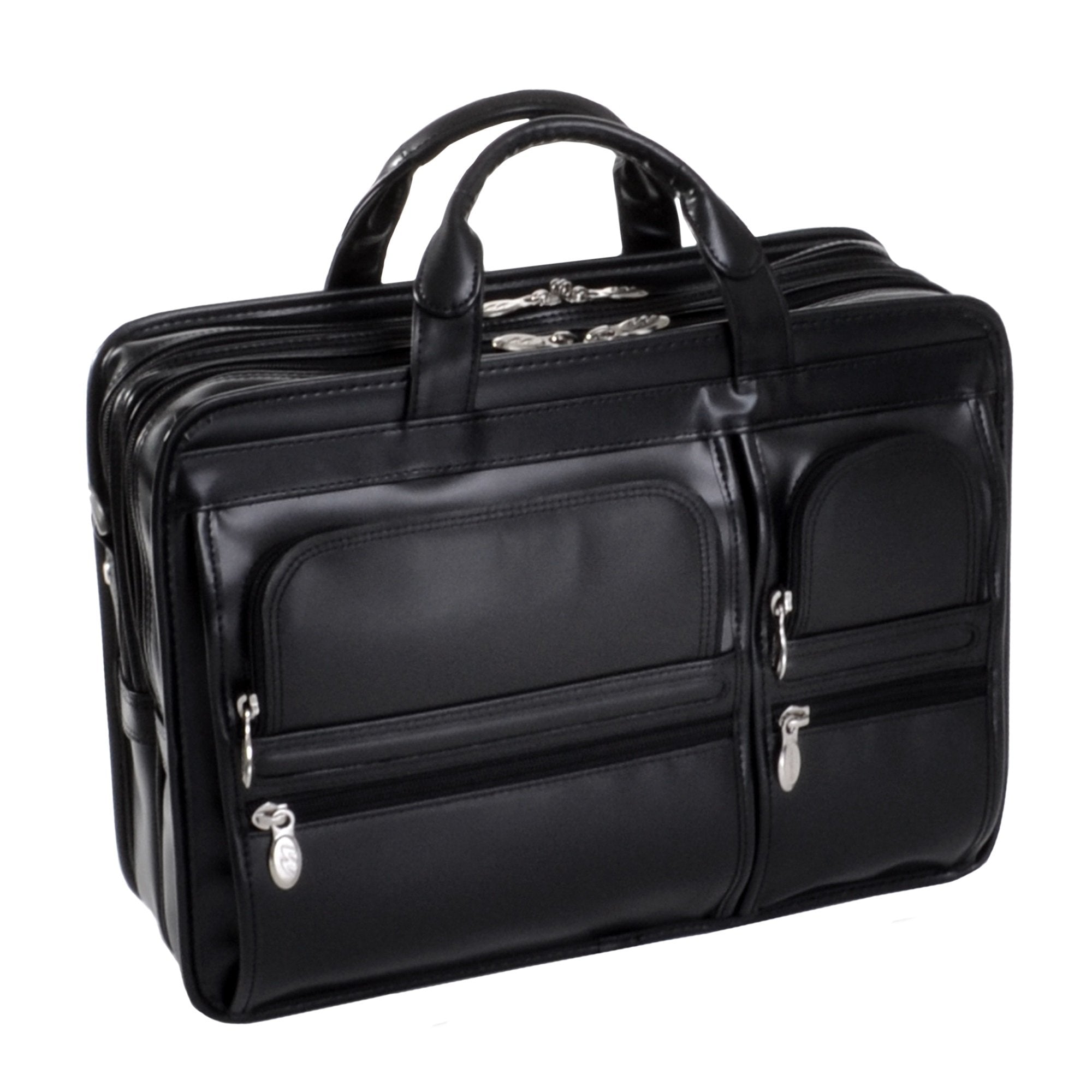Mckleinusa Hubbard15.6' Leather Double Compartments Laptop Case