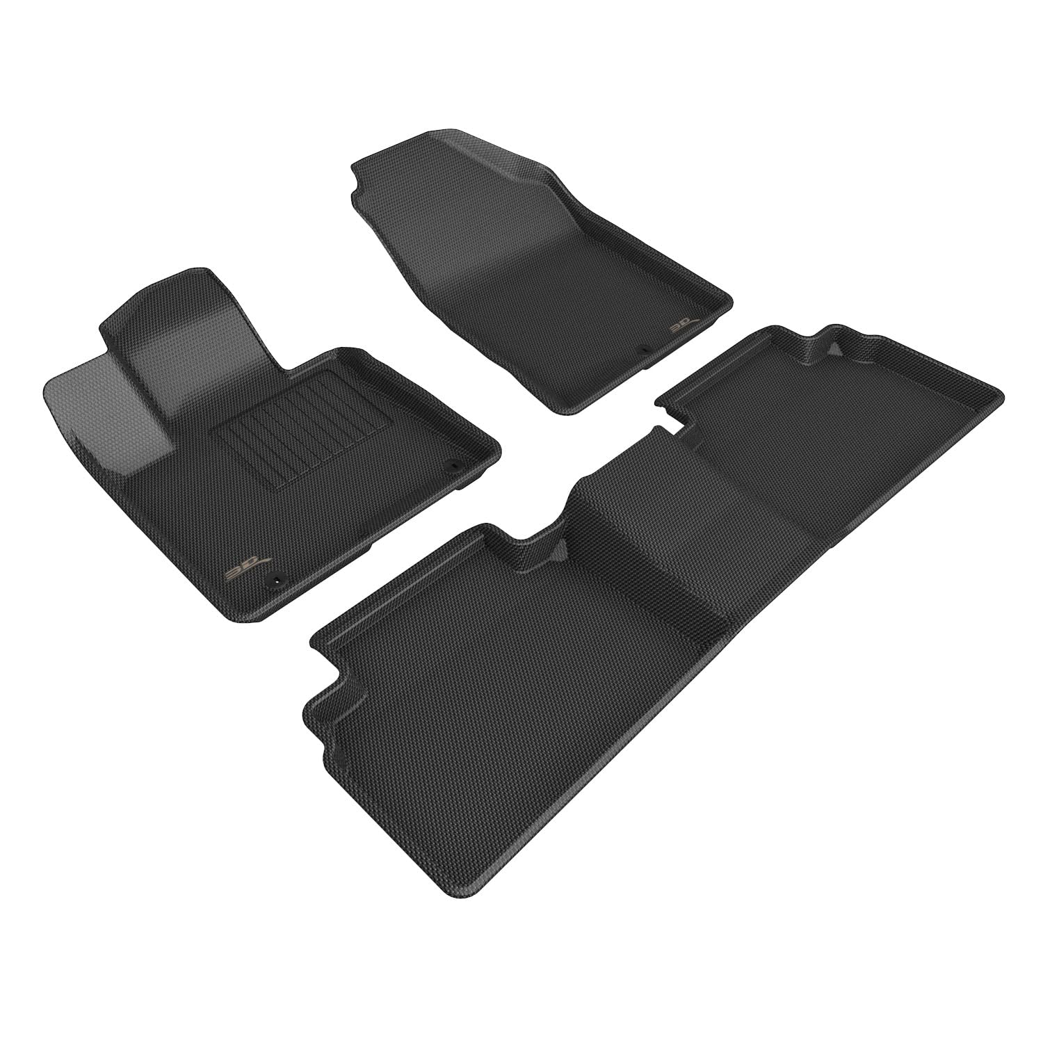 3D MAXpider Compatible with HYUNDAI TUCSON GASOLINE 2022-2026 KAGU BLACK R1 R2