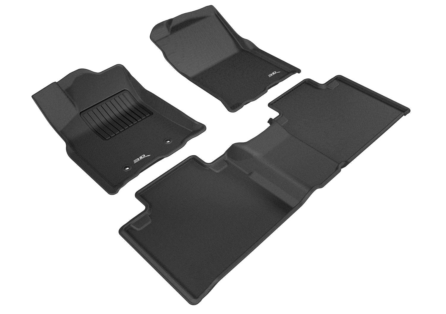 3D MAXpider TOYOTA TACOMA ACCESS CAB 2016-2017 KAGU BLACK R1 R2 (R1 PASSENGERS SIDE NO EYELET, R2 W/O SEAT)