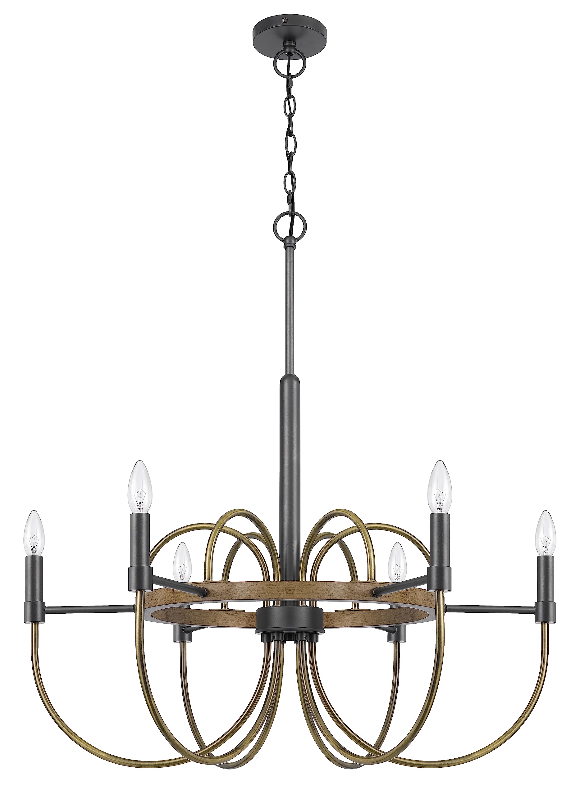 Seagrove 60W X 6 Metal Chandelier