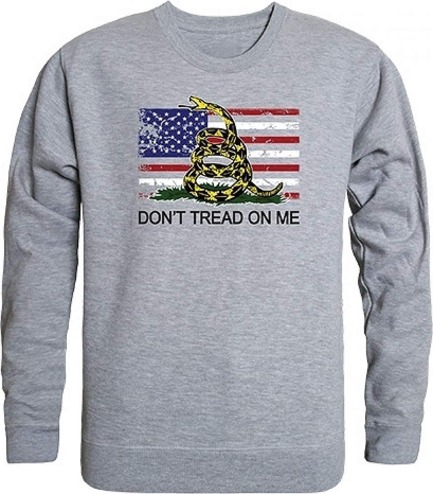 GraphicCrewneck, Flag w/Gadsden, HGY, 2X