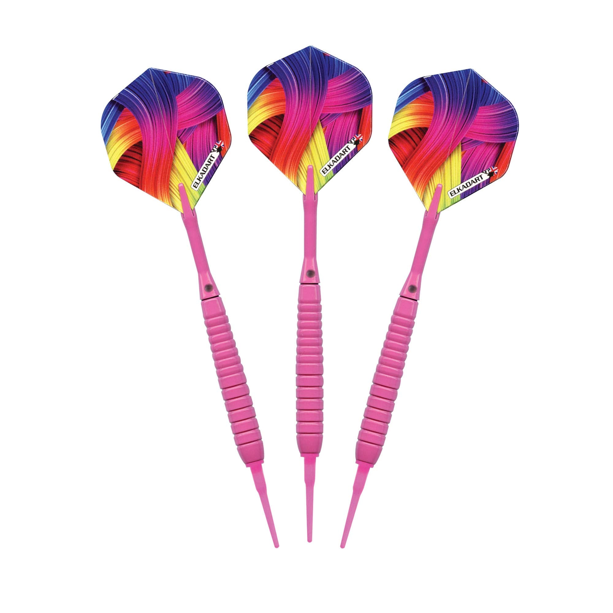 Elkadart Neon Pink Soft Tip Darts 18 Grams