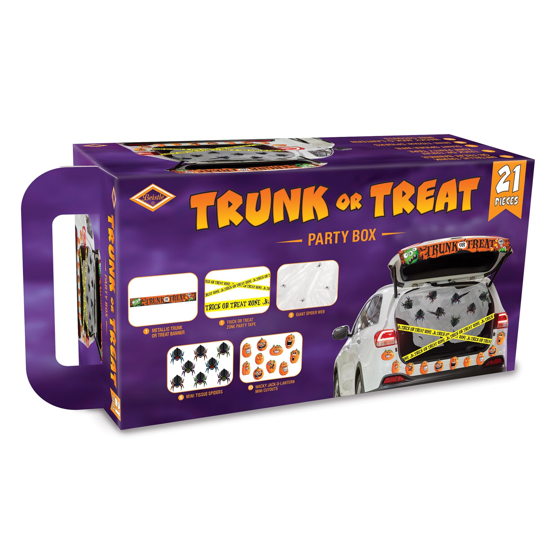 Beistle 00546 Trunk Or Treat Party Box