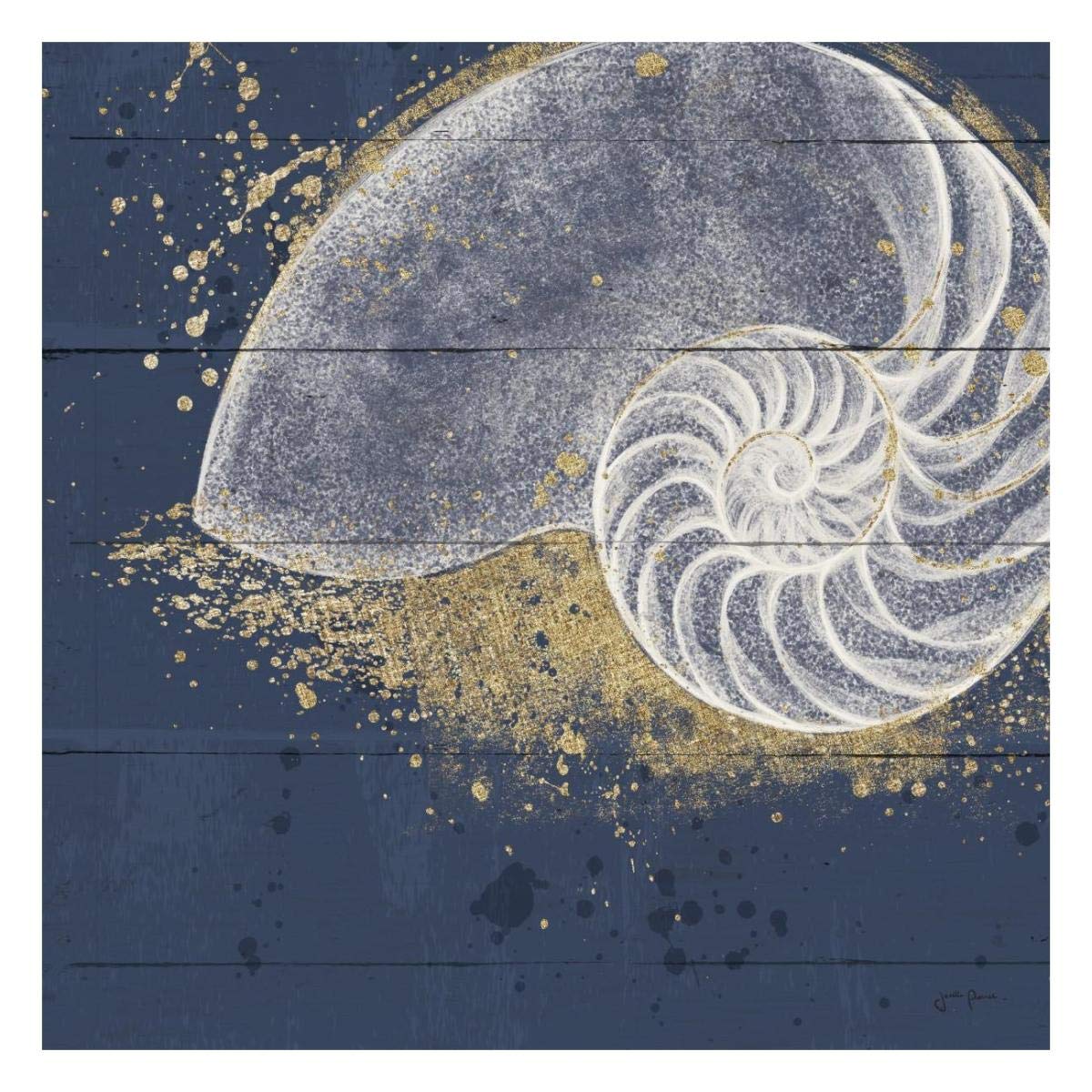 Calm Seas IX no Words -Paper Art-26x26”