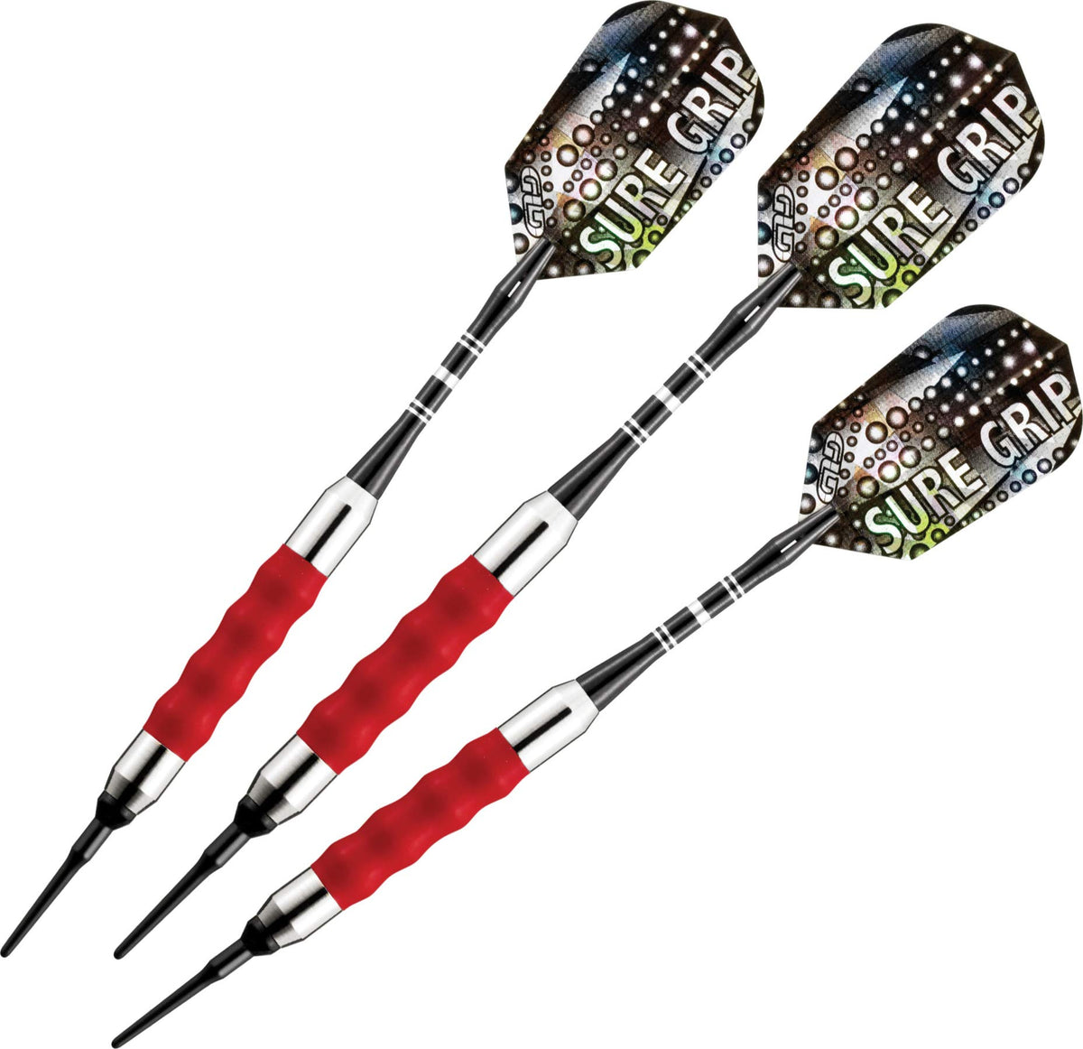 Viper Sure Grip Soft Tip Darts, Red, 18 Grams