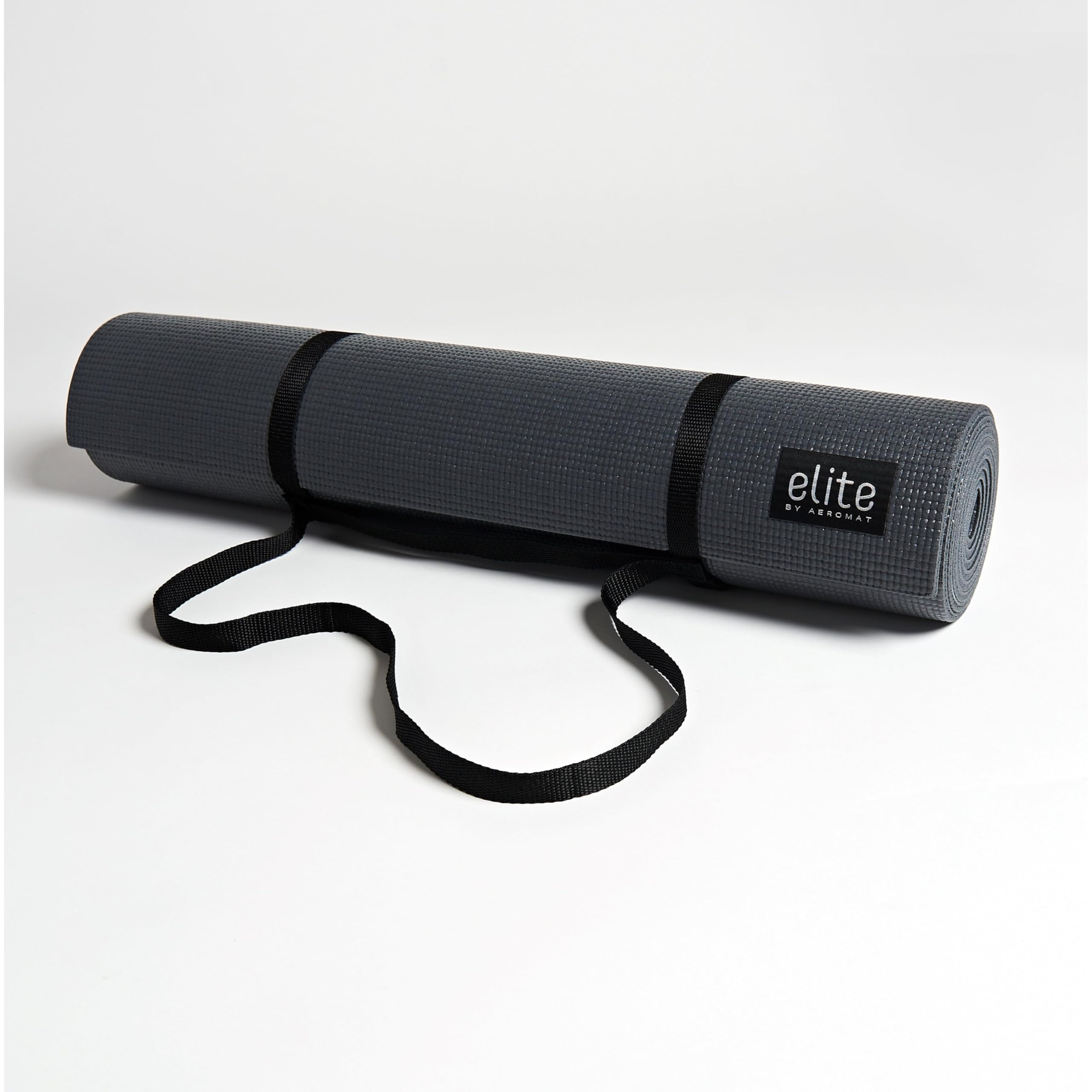 Elite Yoga / Pilates Aeromat w/strap, 1/4x24x72 - Slate