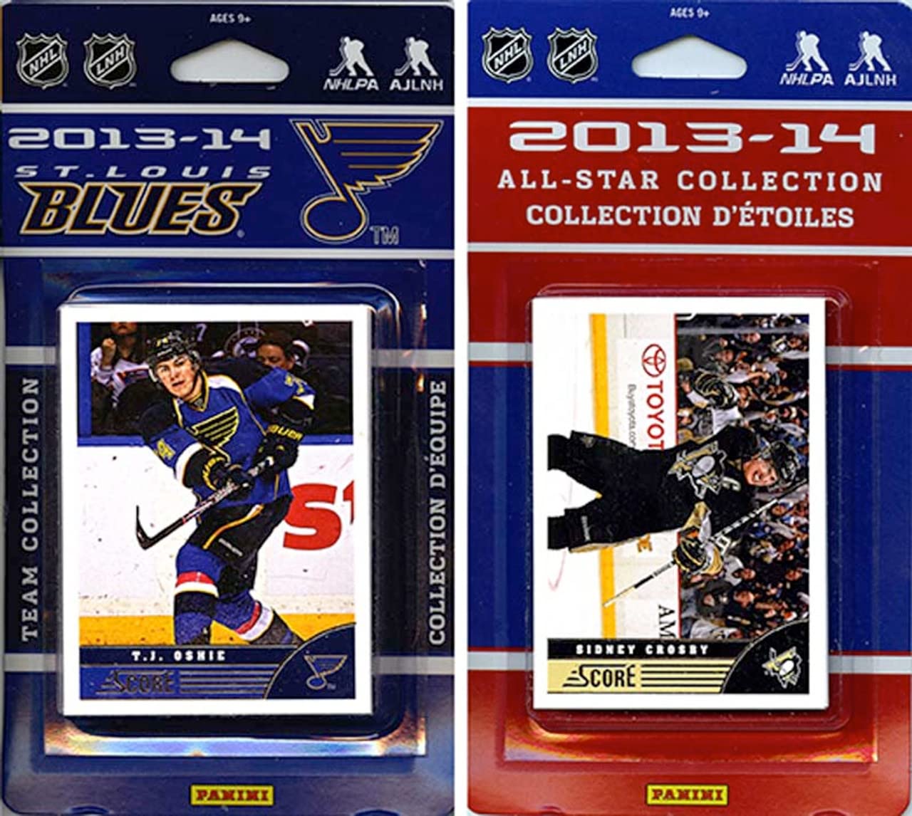 NHL St. Louis Blues Licensed 2013-14 Score Team Set and All-Star Set