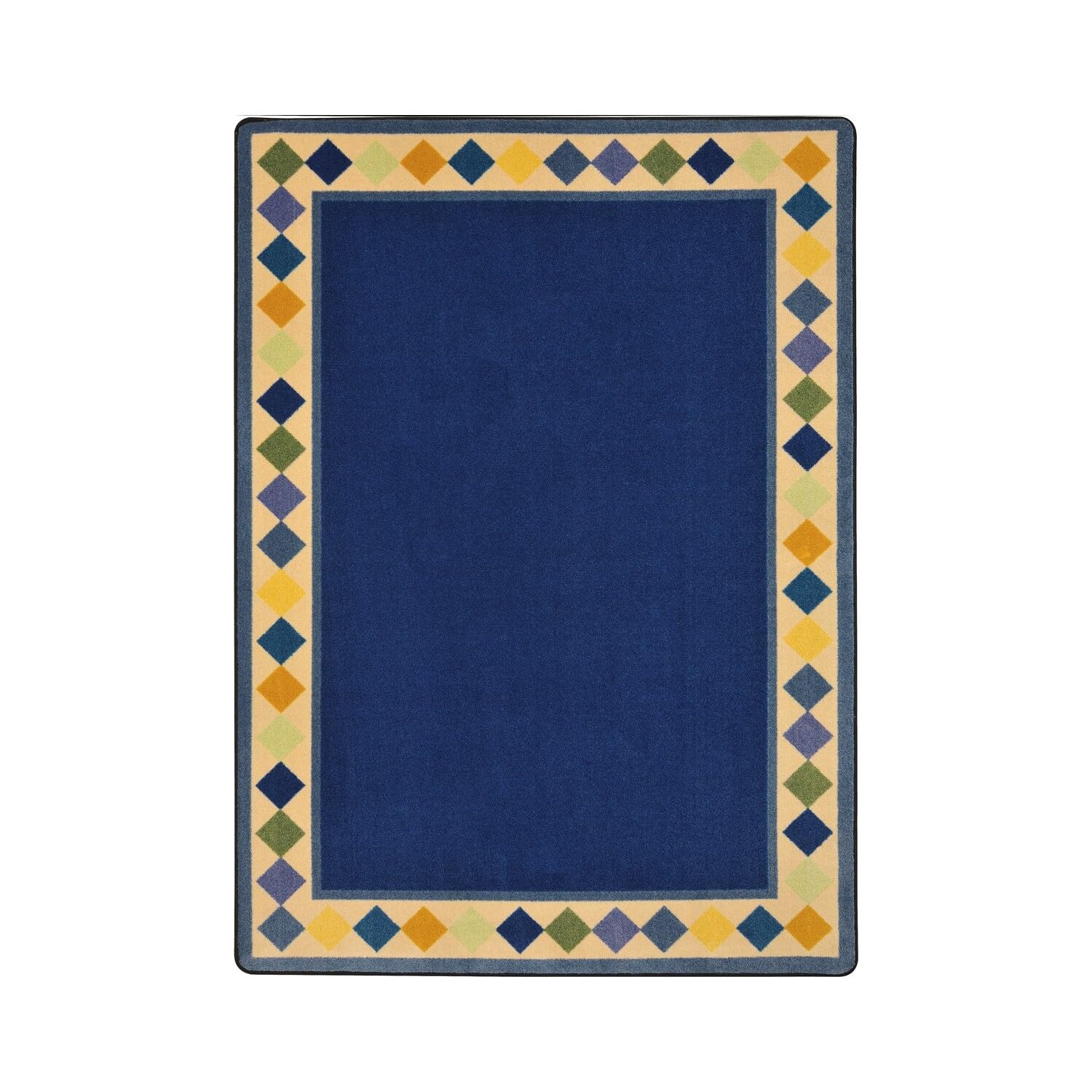Delightful Diamonds 109 x 132??area rug in color Multi