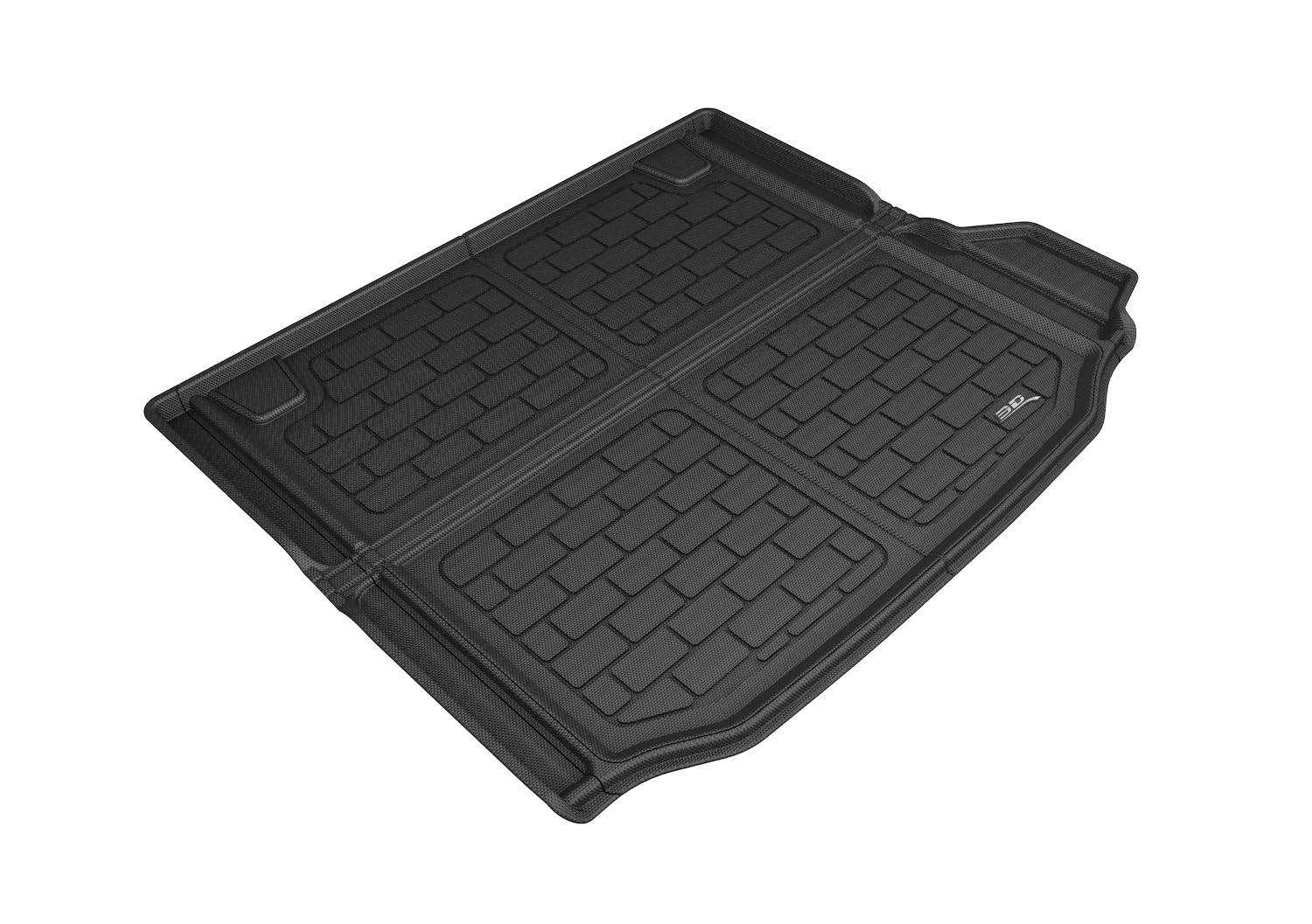 3D MAXpider BMW X3 2018-2022 W/O CARGO TIE DOWN RAILS KAGU BLACK CROSS FOLD CARGO LINER (NOT FIT HYBRID)