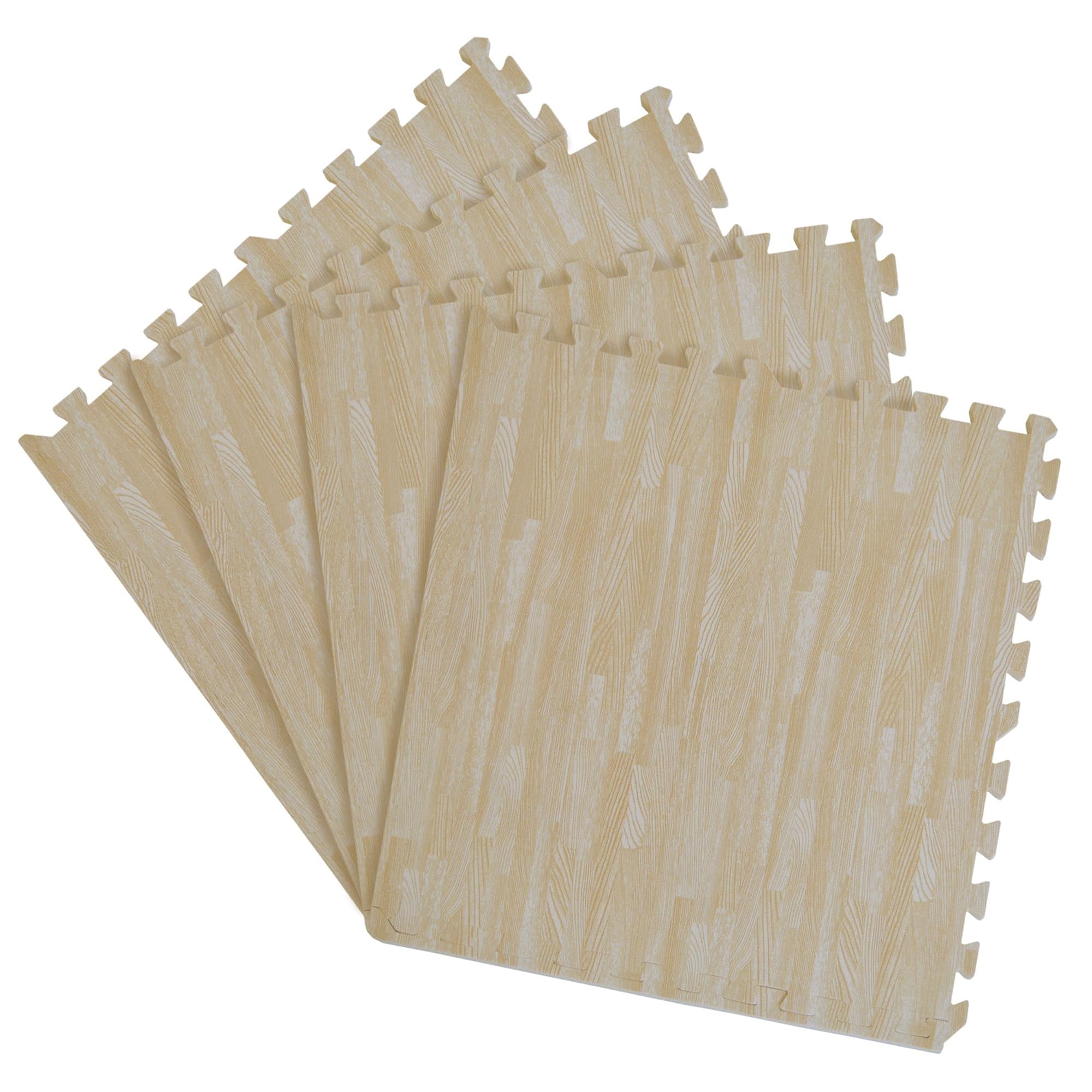 Interlocking Foam 24x24 Anti Fatigue Floor Tiles 4 tiles/16 Sq. Ft. - Grey