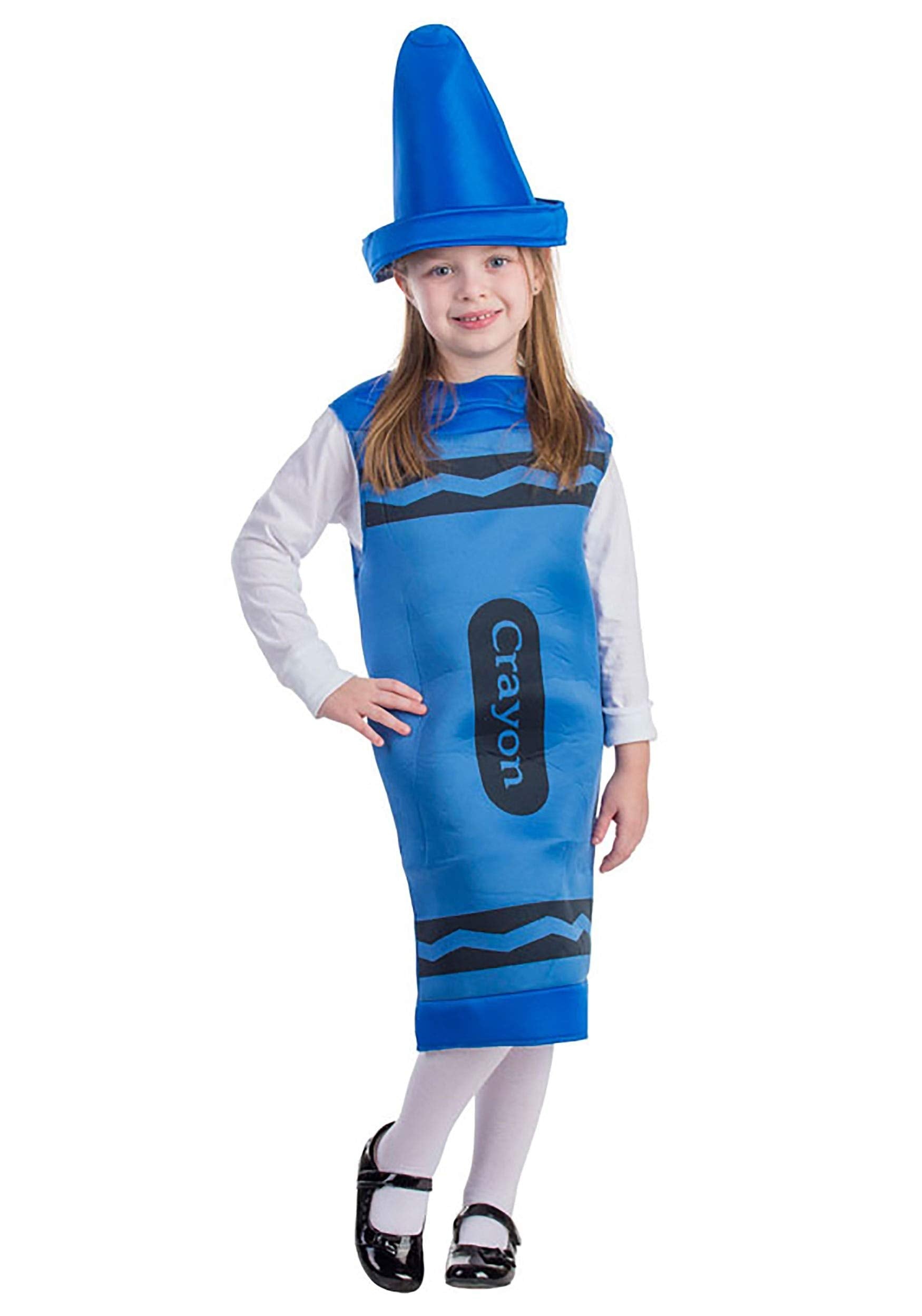 Blue Crayon Costume - Size L (12-14)